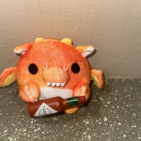 Zuru Snackles Felix Tabasco Dragon 5" Mini Brands Stuffed‎ Plush - Picture 2 of 4